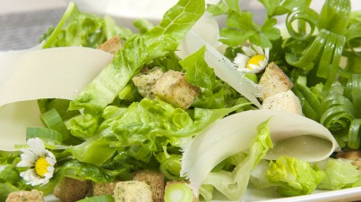 Caesar Salad without anchovies