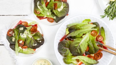 Mediterraanse salade met chorizo