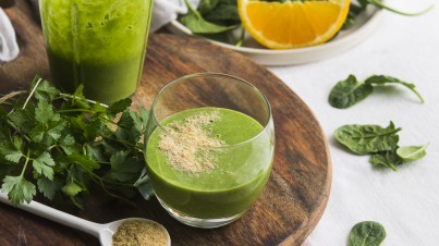 Smoothie verde delicioso