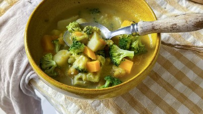 Sopita tricolor de temporada 