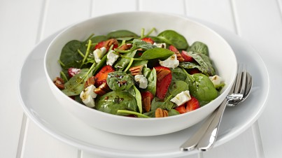 Spinach Salad with Strawberries and Pecans