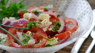 Tomatensalat aus dem Nahen Osten