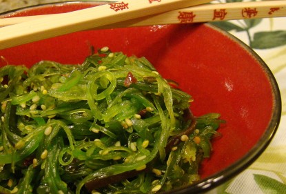 El uso de algas en la cocina