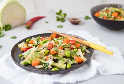 Food Talk - Witte kool + recept voor aziatische koolsalade