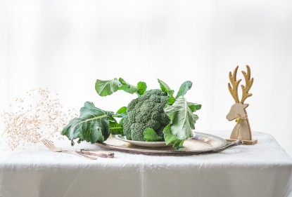 Engalana tu mesa con verduras esta Navidad