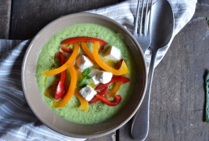 Le Gazpacho, la soupe froide qui permet de consommer les légumes crus en été!