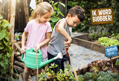 Ik word bio boer, leerzame campagne voor kids
