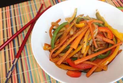 Método de cocinado de verduras: salteadas