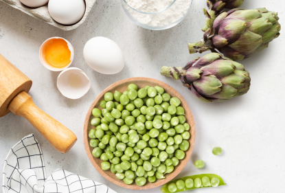 La tavola è più creativa con il menù di Pasqua ispirato alle verdure di stagione 