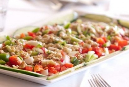 Signature salad with radish