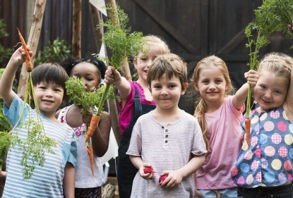 The importance of eating vegetables: invest in your child's eating habits.