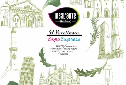 Il nuovo ricettario Insal’arte, tutte le ricette delle tappe italiane di Expoexpress 