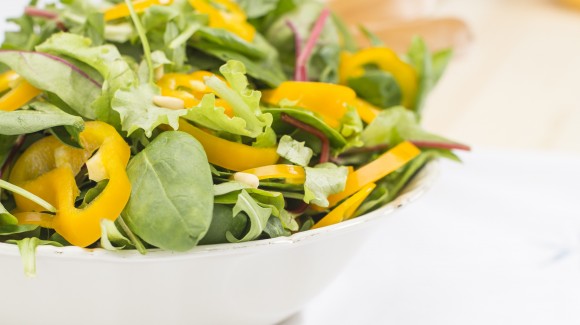 Klassischer grüner Salat