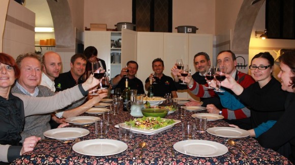 First salad workshop shares the fun in Bologna, Italy