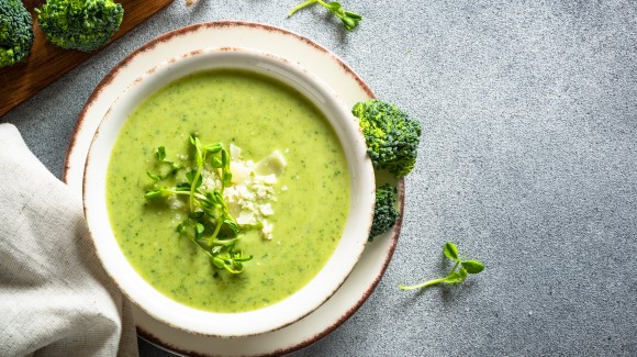 Sencilla sopa de brócoli 