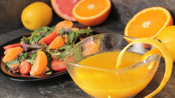 Delicious citrus vinaigrette