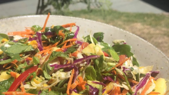 Healthy no mayo coleslaw Healthy no mayo coleslaw