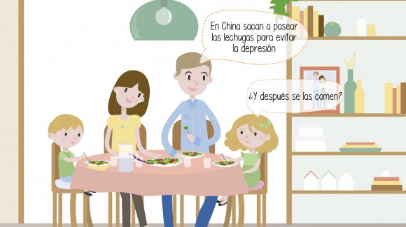 Cuento Suculento para que los niños coman ensalada