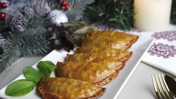 Empanadillas de calabacín y pimientos del piquillo