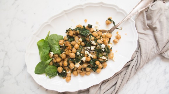 Increíble ensalada de garbanzos especiados Increíble ensalada de garbanzos especiados