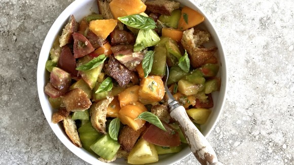 Ensalada mediterránea de tomates