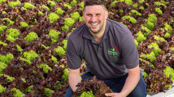 Gemüsebau Hofmann setzt auf frische, bunte Salatrio-Salate mit langer Haltbarkeit