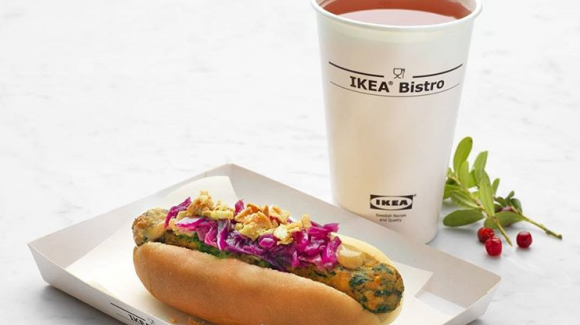 Ikea komt met een vegan hot dog