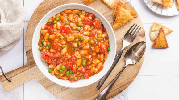 Tomato bean curry