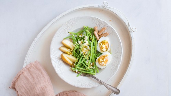 Ensalada de judías y patatas