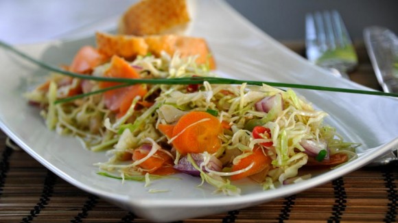 Insalata agrodolce al cavolo