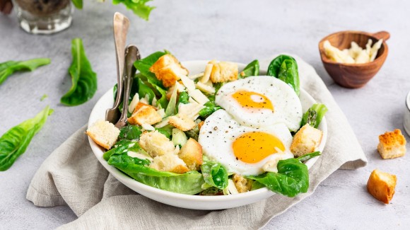 Caesarsalade met een twist Caesarsalade met een twist