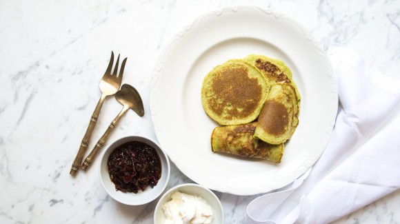 Broccoli pancakes