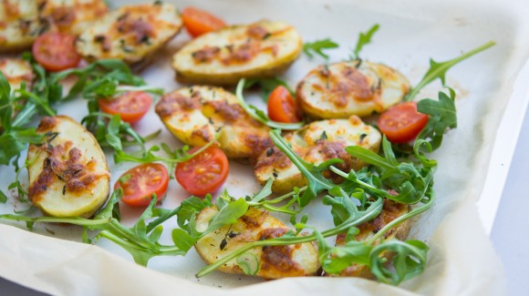 Patatas para picoteo saludable Patatas para picoteo saludable
