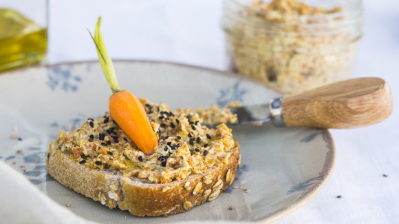 Paté de zanahorias aliñadas Paté de zanahorias aliñadas