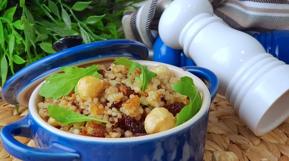 Cazuelita de quinoa y frutos secos