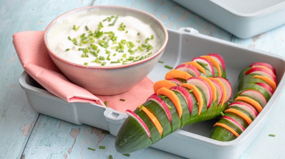 Rainbow cucumbers Rainbow cucumbers
