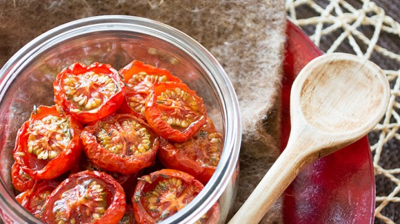 Tomaten im Ofen gebacken