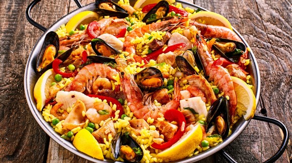 Spanish paella