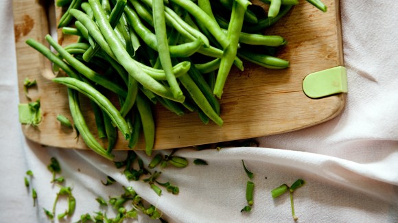 Salade de pâtes aux haricots verts