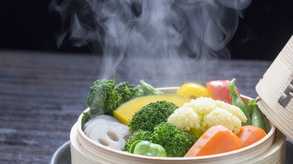 Método de cocinado de verduras: al vapor