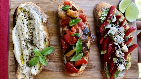 Veggie toast toppers to lift your breakfast game