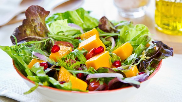 Sweet Potato and Pomegranate Salad