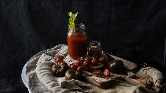 Zumo depurativo de tomate Zumo depurativo de tomate